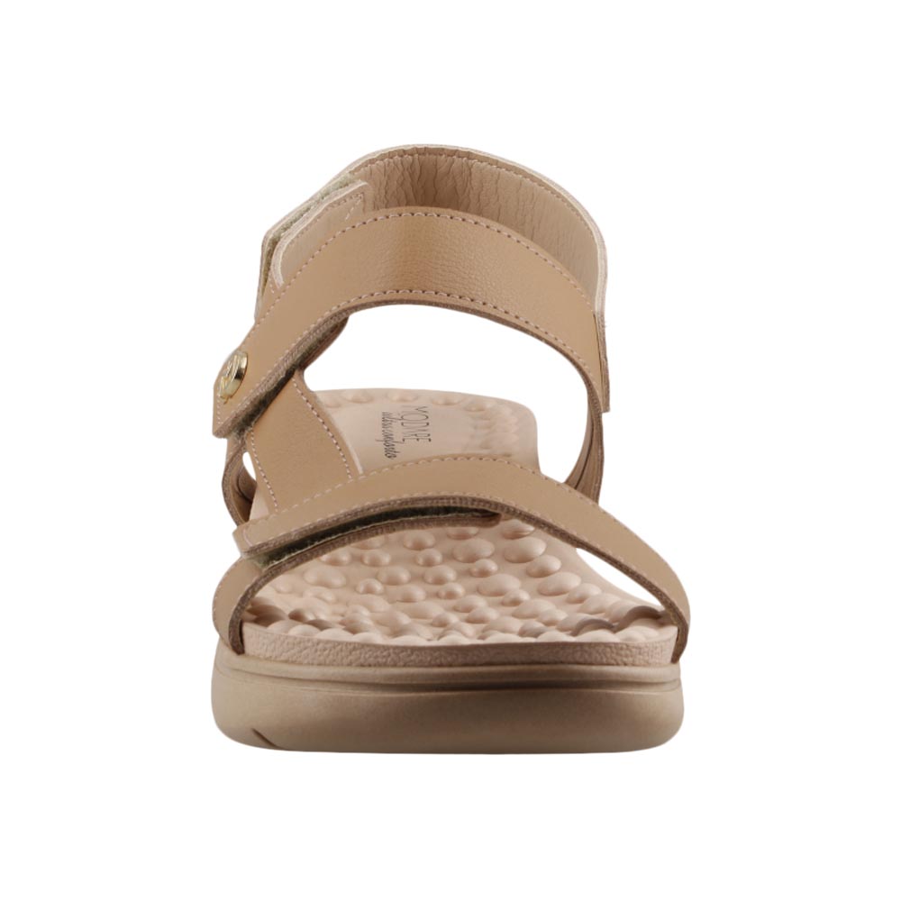 Foto 6 pulgar | Sandalia Modare 7151126 Camel Tacon Ancho Dama Casuales Talla 22 A 27 E