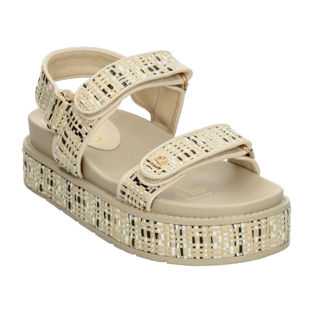 Foto 5 pulgar | Sandalias Ozono Beige Para Mujer [ozo2977] Beige