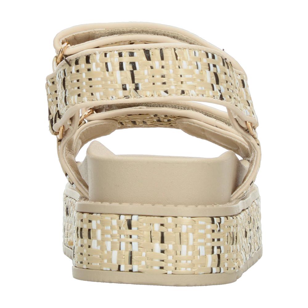 Foto 8 pulgar | Sandalias Ozono Beige Para Mujer [ozo2977] Beige