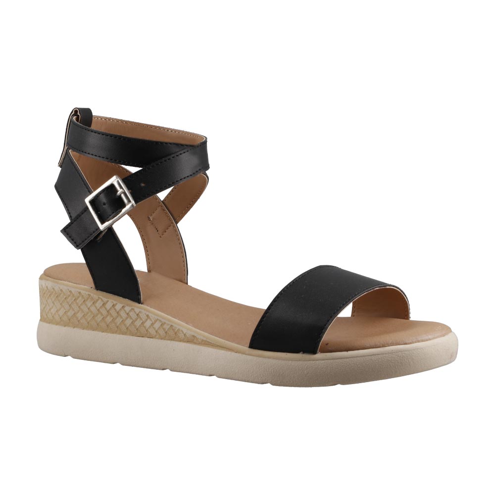 Foto 3 pulgar | Sandalia Model S 6604 Negro Huarache Dama Confort Casual Mujer Talla 22 A 26 M