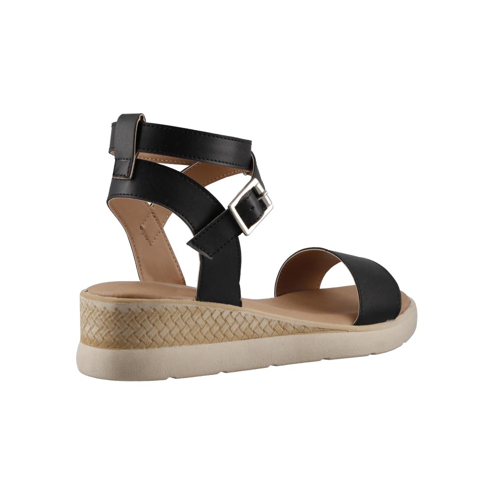 Foto 4 pulgar | Sandalia Model S 6604 Negro Huarache Dama Confort Casual Mujer Talla 22 A 26 M