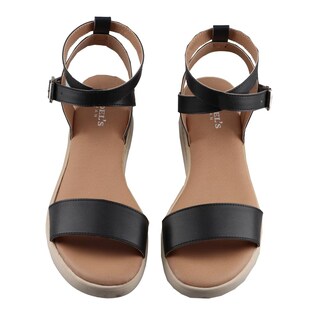 Foto 6 | Sandalia Model S 6604 Negro Huarache Dama Confort Casual Mujer Talla 22 A 26 M