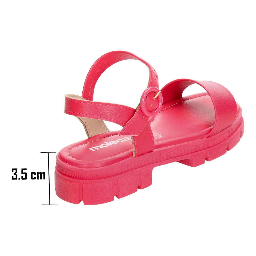 Foto 4 | Sandalias Moleca Rosa Para Mujer [mle29] Rosa