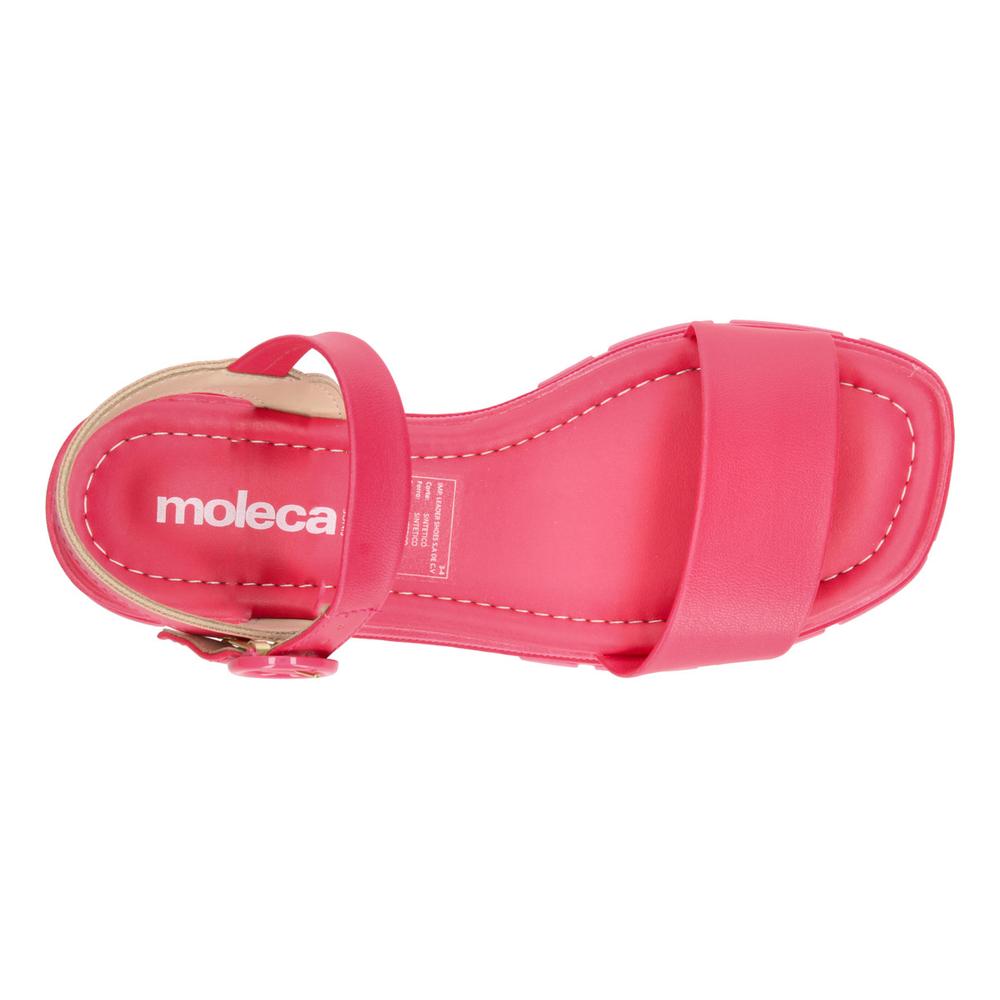 Foto 9 pulgar | Sandalias Moleca Rosa Para Mujer [mle29] Rosa