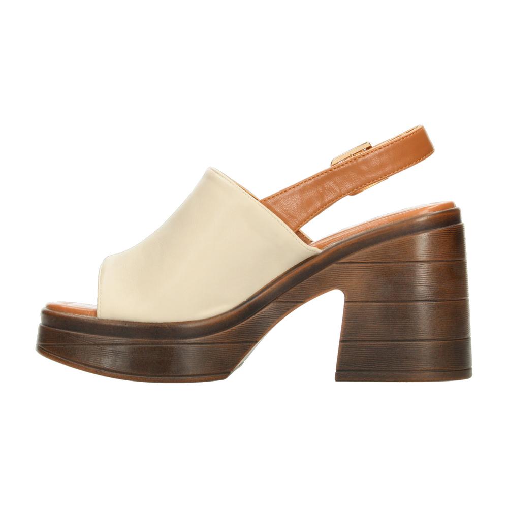 Foto 6 pulgar | Sandalias Ozono Latte Para Mujer [ozo2971] Beige