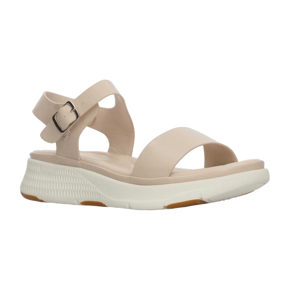 Foto 3 pulgar | Sandalias Hispana Beige Para Mujer [his170] Beige