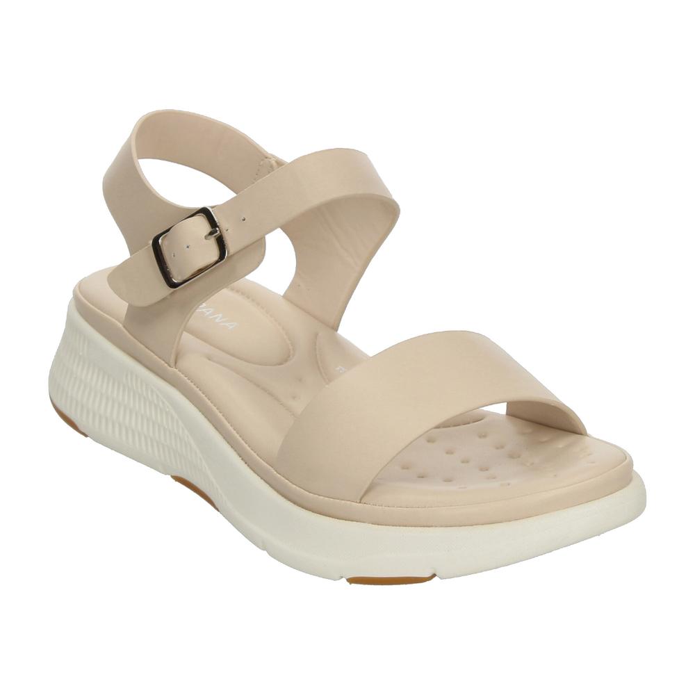 Foto 5 pulgar | Sandalias Hispana Beige Para Mujer [his170] Beige