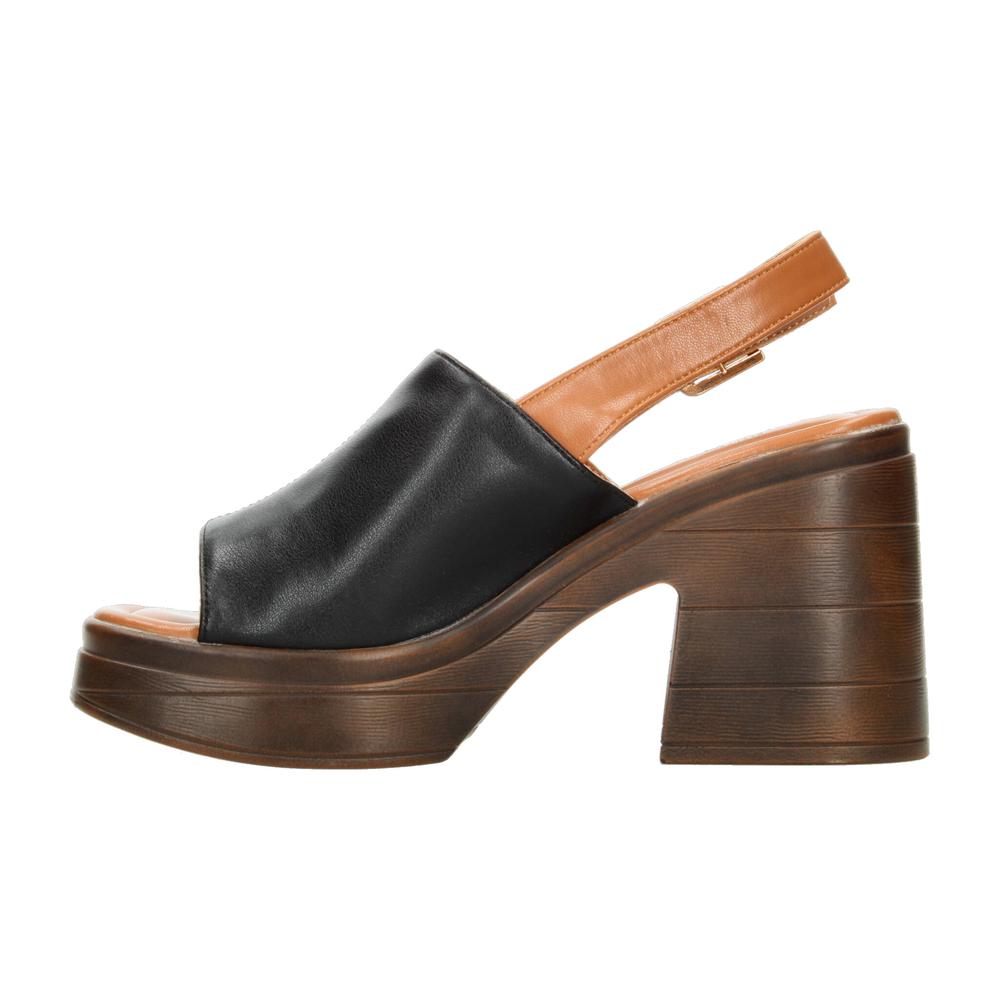 Foto 6 pulgar | Sandalias Ozono Negro Para Mujer [ozo2972] Negro