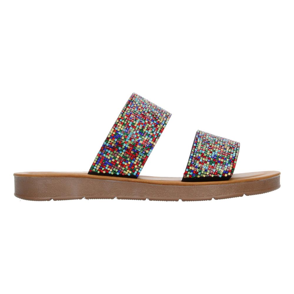 Foto 2 pulgar | Sandalias Caray Multicolor Para Mujer [car405] Cafe