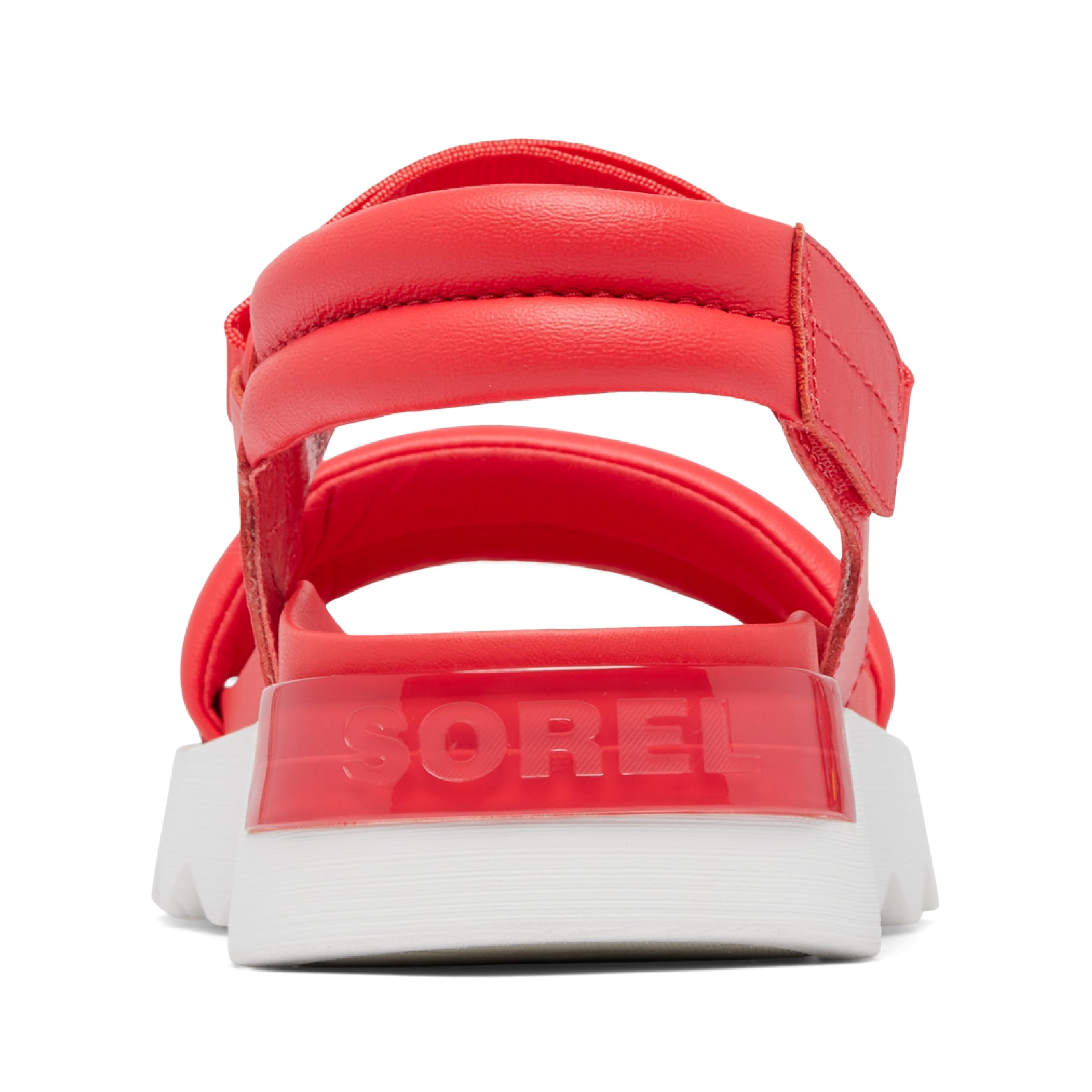 Foto 5 | Sandalias Sorel Viibe Para Mujer, Color Rojo, Color Blanco, Talla 7 - Venta Internacional.