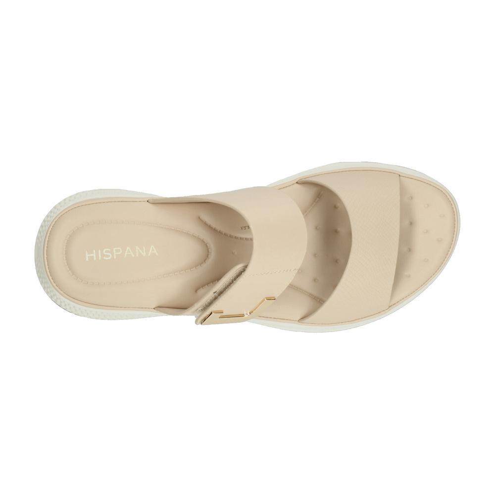 Foto 9 pulgar | Sandalias Hispana Beige Para Mujer [his167] Beige