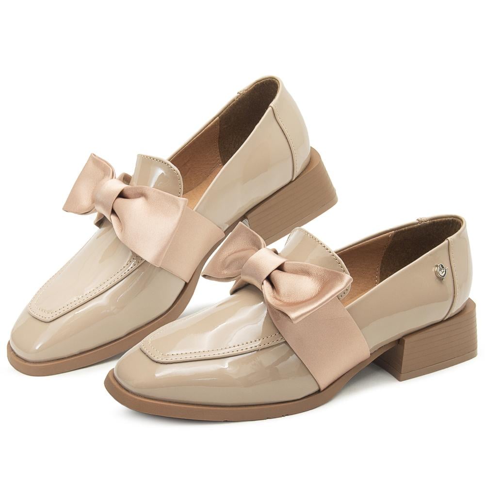 Zapato Casual Salamandra Nutty Para Mujer Modernos Beige $849