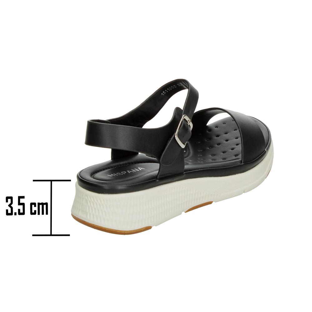 Foto 3 | Sandalias Hispana Negro Para Mujer His171] Negro