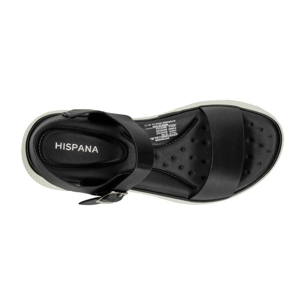 Foto 8 | Sandalias Hispana Negro Para Mujer His171] Negro