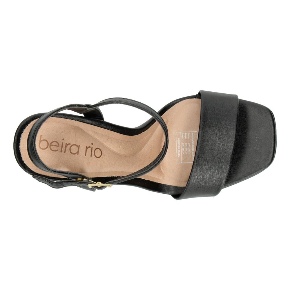 Foto 9 pulgar | Sandalias Beira Rio Negro Para Mujer [bei28] Negro