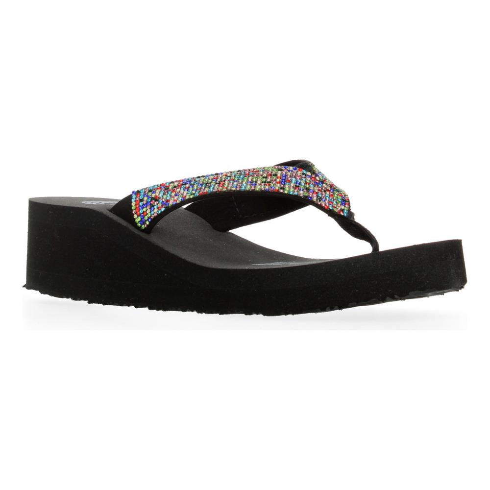 Foto 4 pulgar | Sandalias Caray Negro Para Mujer [car415] Multicolor