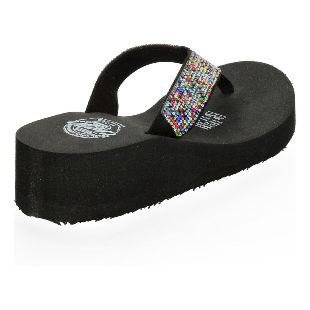 Foto 6 pulgar | Sandalias Caray Negro Para Mujer [car415] Multicolor