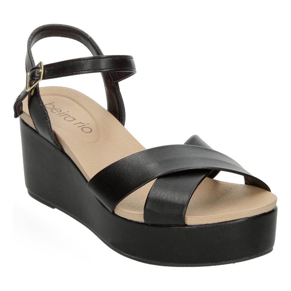 Foto 5 pulgar | Sandalias Beira Rio Negro Para Mujer [bei69] Negro