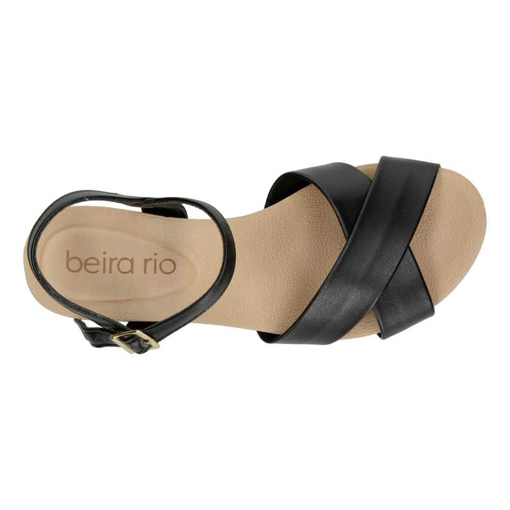 Foto 9 pulgar | Sandalias Beira Rio Negro Para Mujer [bei69] Negro