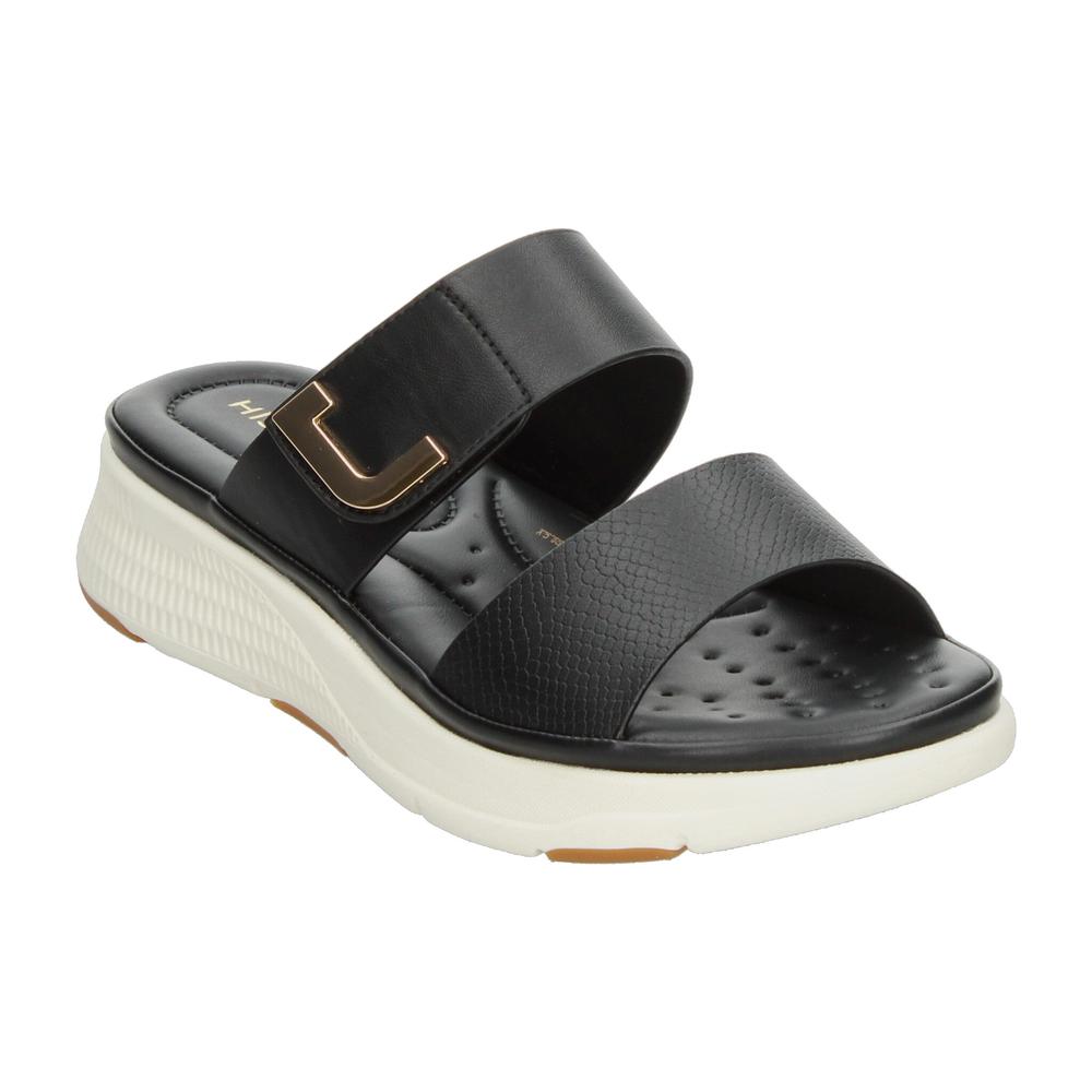 Foto 4 | Sandalias Hispana Negro Para Mujer [his166] Negro