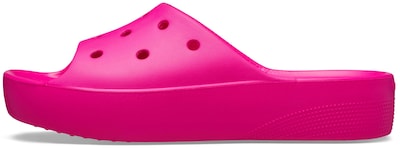 Foto 1 | Sandalias Con Plataforma Crocs Classic Slide Pink Crush Para Mujer - Venta Internacional.