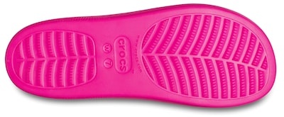 Foto 3 | Sandalias Con Plataforma Crocs Classic Slide Pink Crush Para Mujer - Venta Internacional.