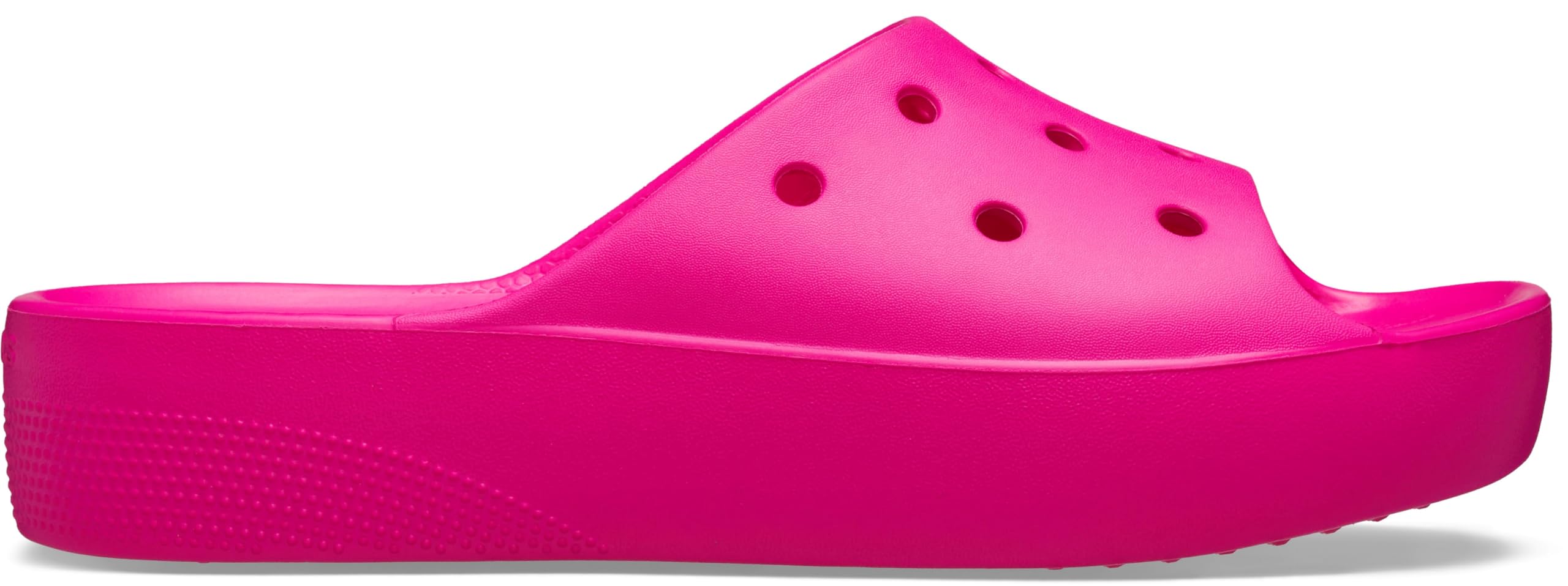 Foto 6 pulgar | Sandalias Con Plataforma Crocs Classic Slide Pink Crush Para Mujer - Venta Internacional.