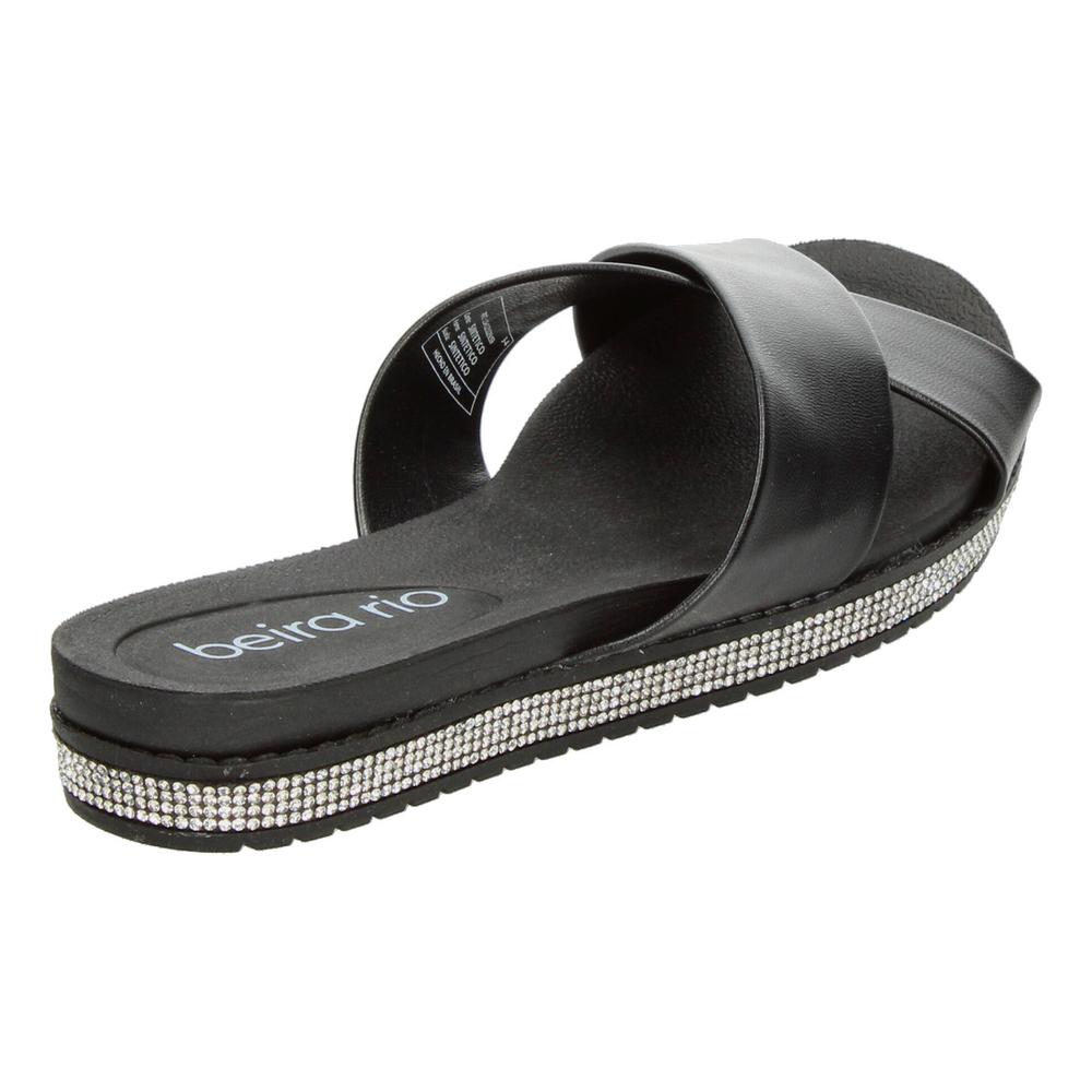 Foto 4 pulgar | Sandalias Beira Rio Negro Para Mujer [bei61] Negro