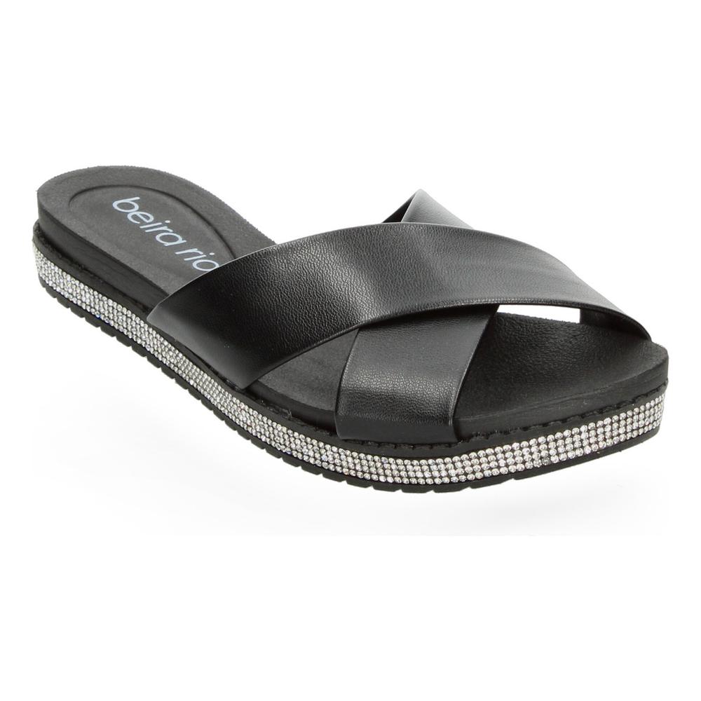 Foto 5 pulgar | Sandalias Beira Rio Negro Para Mujer [bei61] Negro