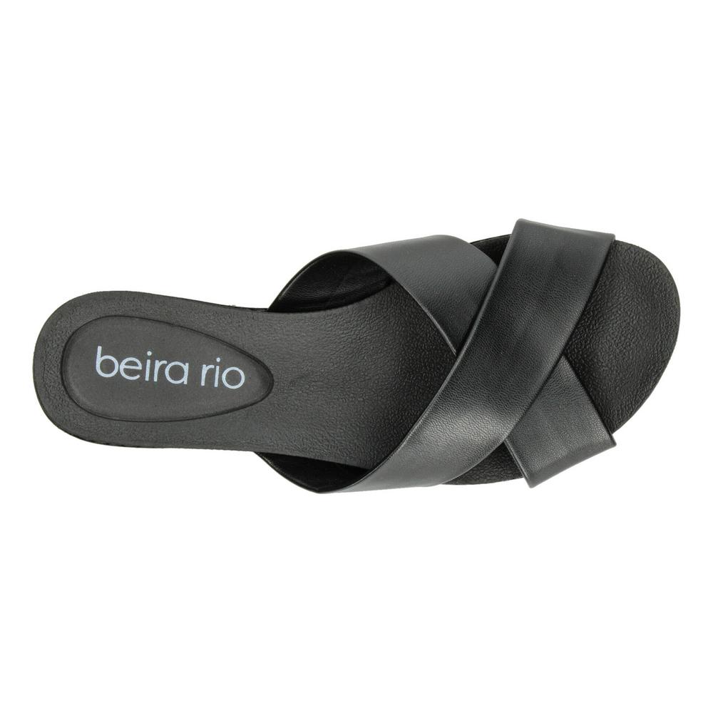 Foto 9 pulgar | Sandalias Beira Rio Negro Para Mujer [bei61] Negro
