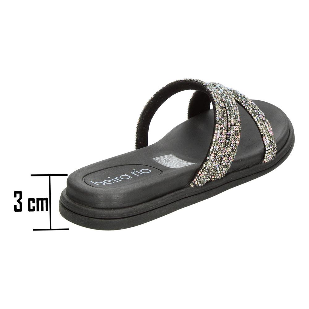 Foto 4 pulgar | Sandalias Beira Rio Negro Para Mujer [bei65] Negro