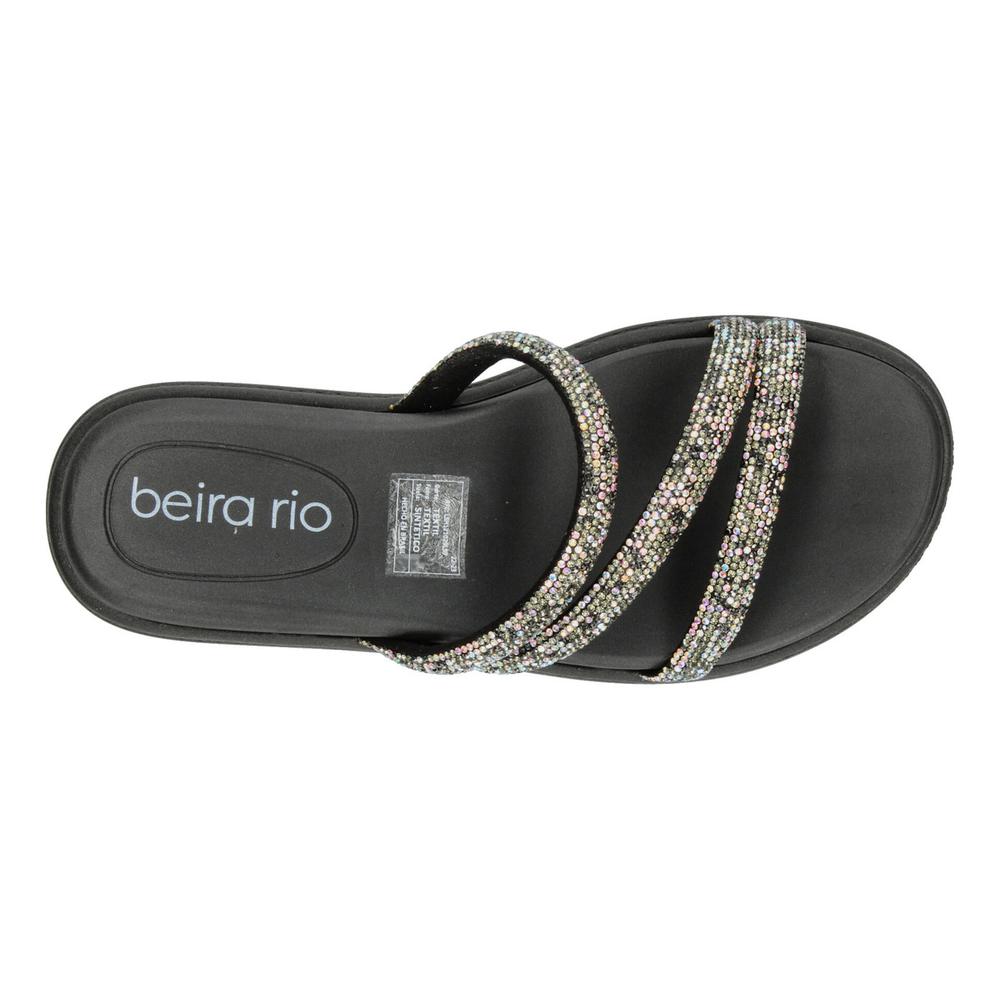 Foto 9 pulgar | Sandalias Beira Rio Negro Para Mujer [bei65] Negro