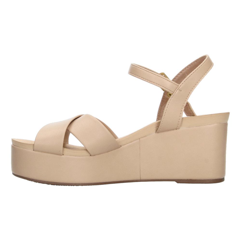 Foto 6 pulgar | Sandalias Beira Rio Beige Para Mujer [bei70] Beige