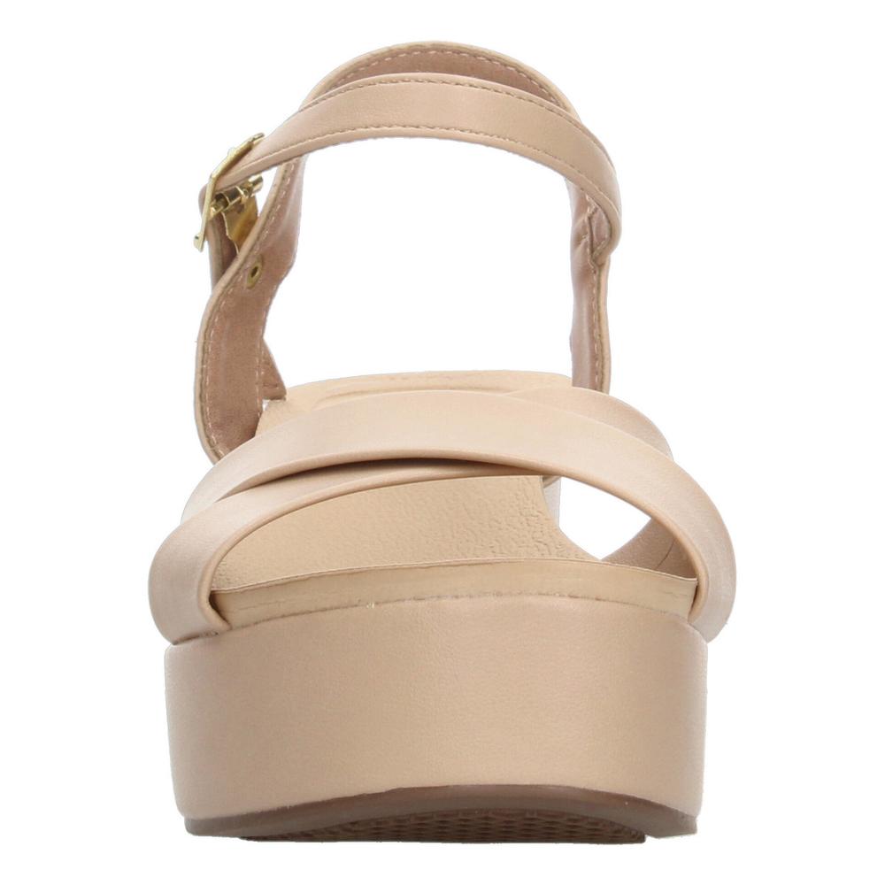 Foto 7 pulgar | Sandalias Beira Rio Beige Para Mujer [bei70] Beige