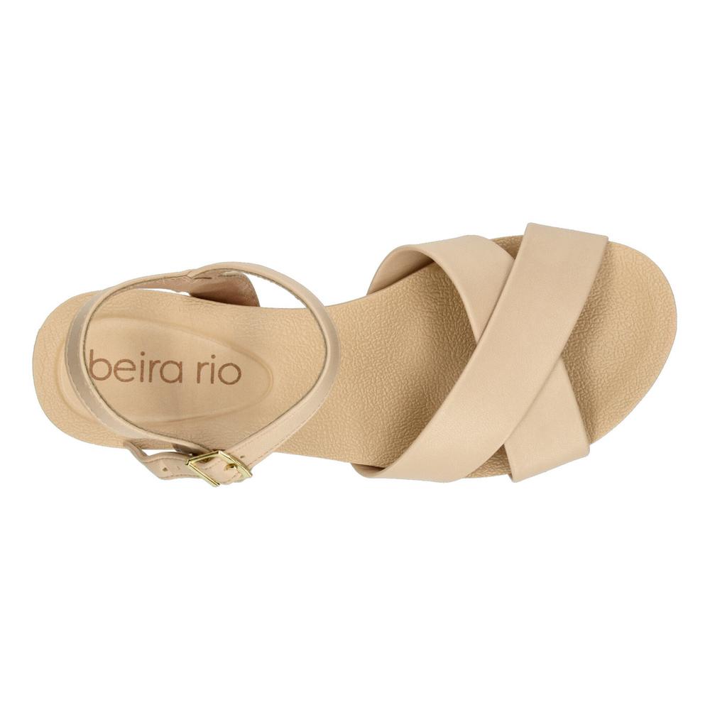 Foto 9 pulgar | Sandalias Beira Rio Beige Para Mujer [bei70] Beige