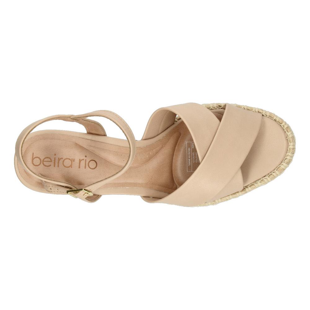 Foto 9 pulgar | Sandalias Beira Rio Beige Para Mujer [bei30] Beige