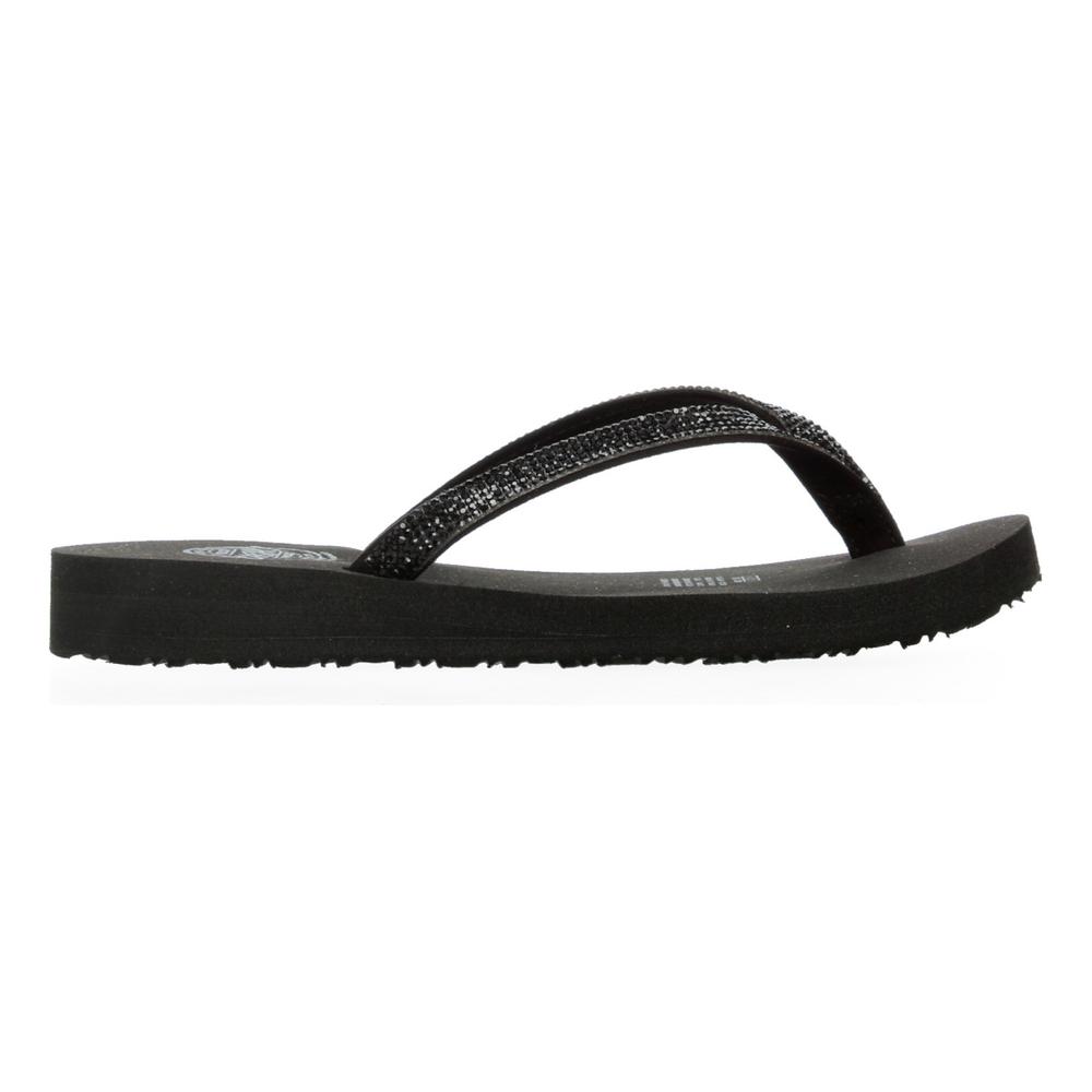Sandalias Caray Negro Para Mujer [car407] Negro
