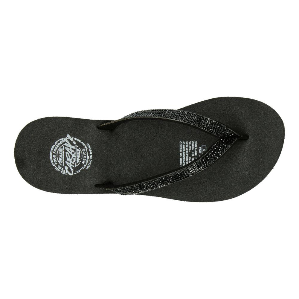 Foto 9 pulgar | Sandalias Caray Negro Para Mujer [car407] Negro