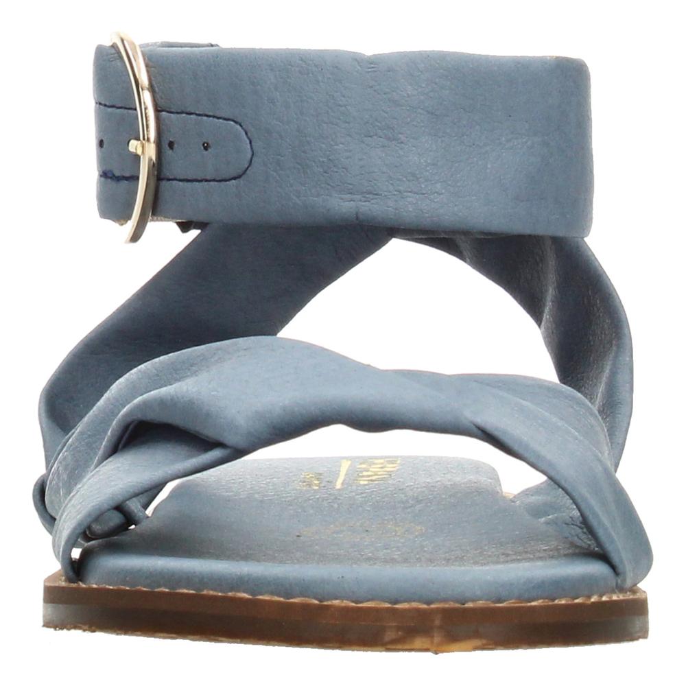 Foto 7 pulgar | Sandalias Hispana Azul Para Mujer [his150] Azul