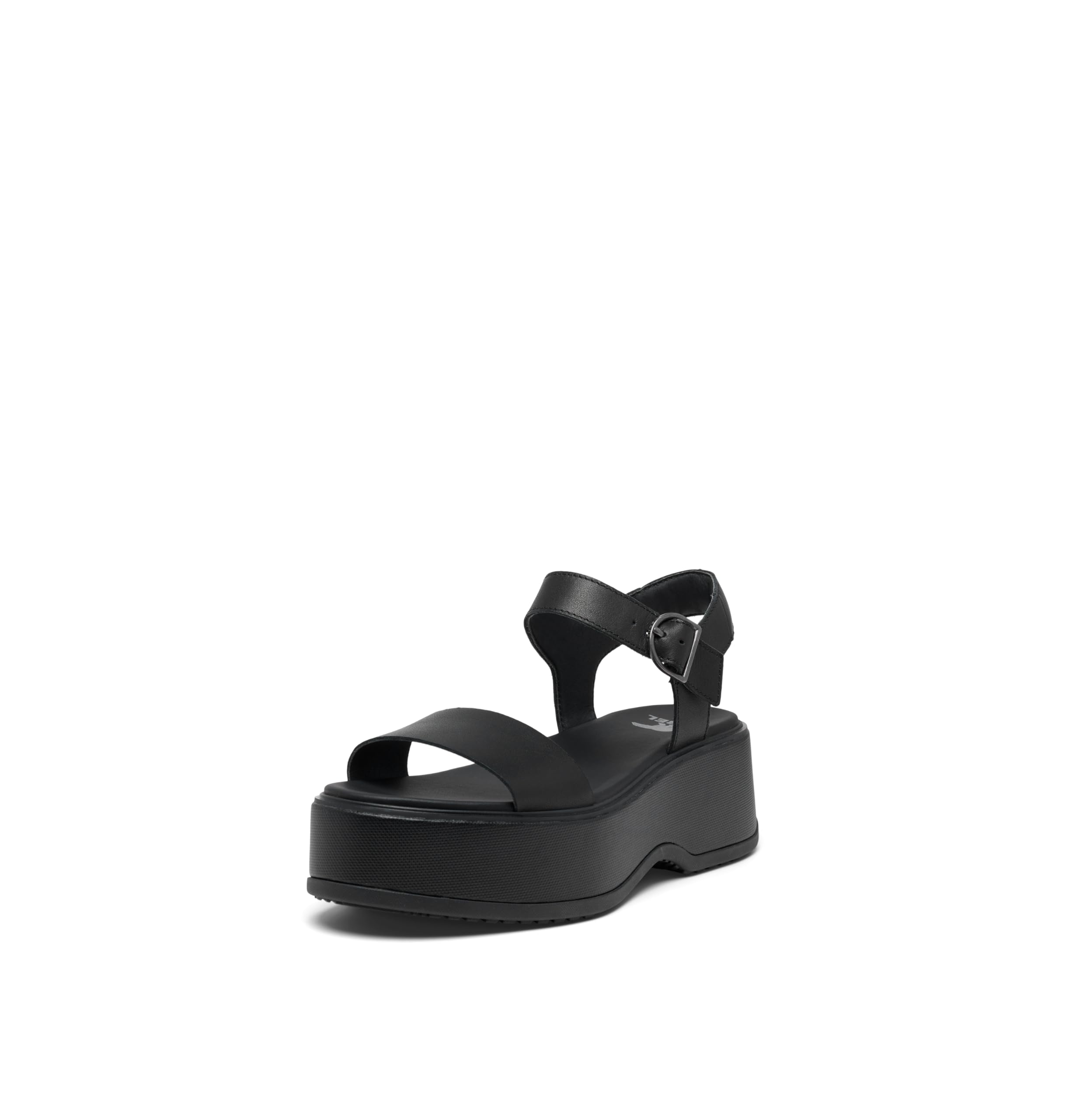 Foto 2 pulgar | Sandalia de Tacón Sorel Negras para Mujer - Venta Internacional
