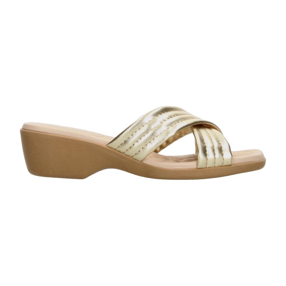 Sandalias Beira Rio Dorado Para Mujer [bei89] Dorado