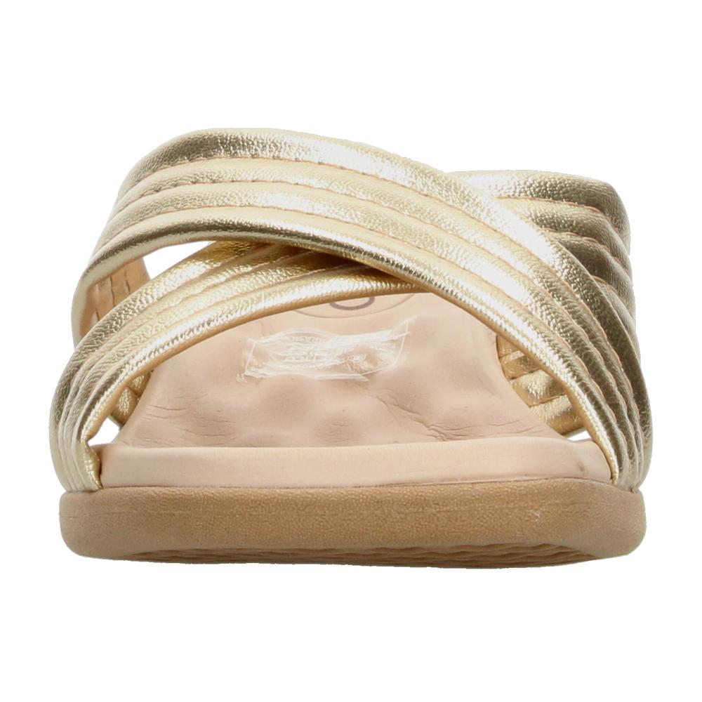 Foto 7 pulgar | Sandalias Beira Rio Dorado Para Mujer [bei89] Dorado