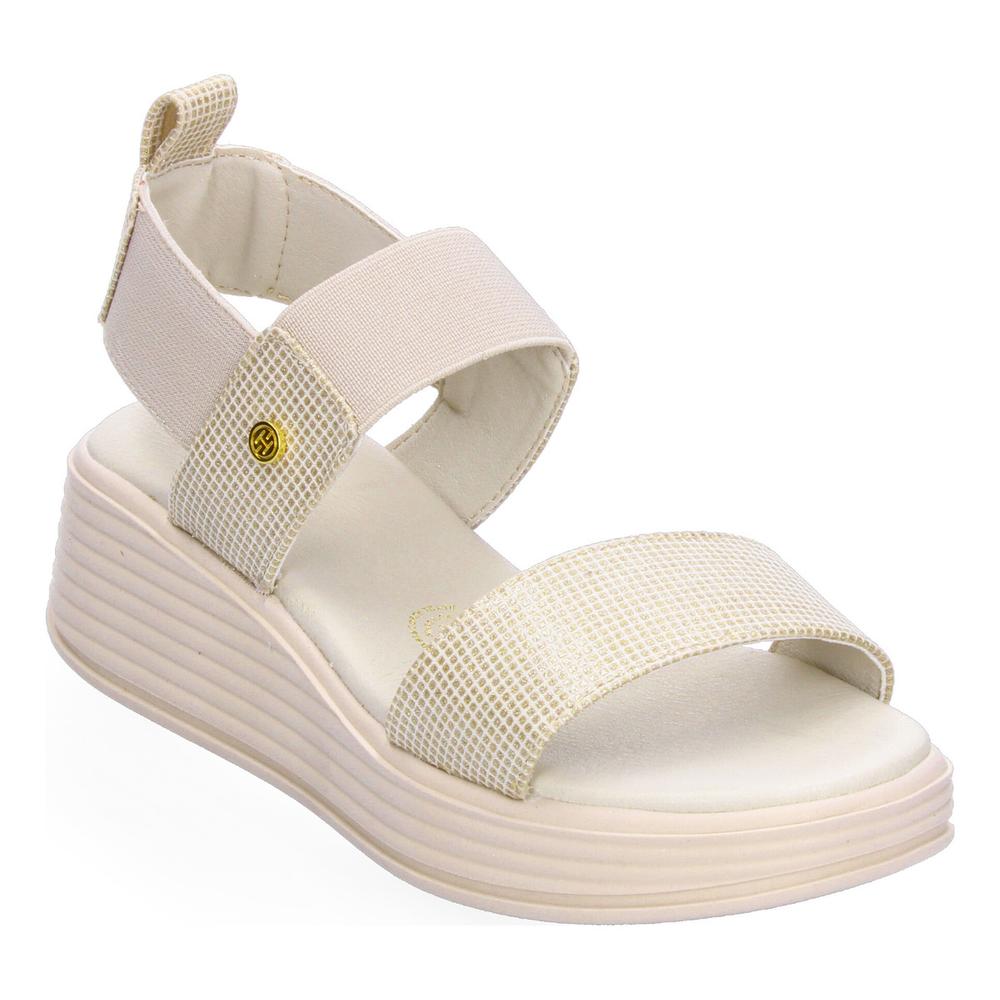 Foto 6 pulgar | Sandalias Hispana Beige Para Mujer [his154] Beige