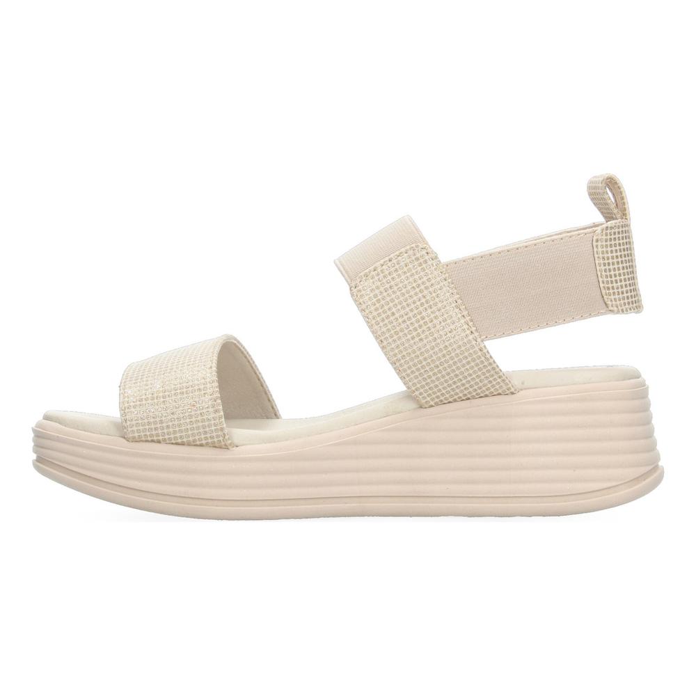 Foto 7 pulgar | Sandalias Hispana Beige Para Mujer [his154] Beige