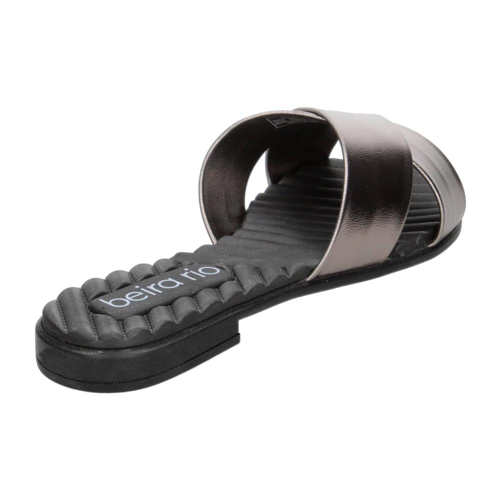 Foto 4 pulgar | Sandalias Beira Rio Plateado Para Mujer [bei99] Plateado
