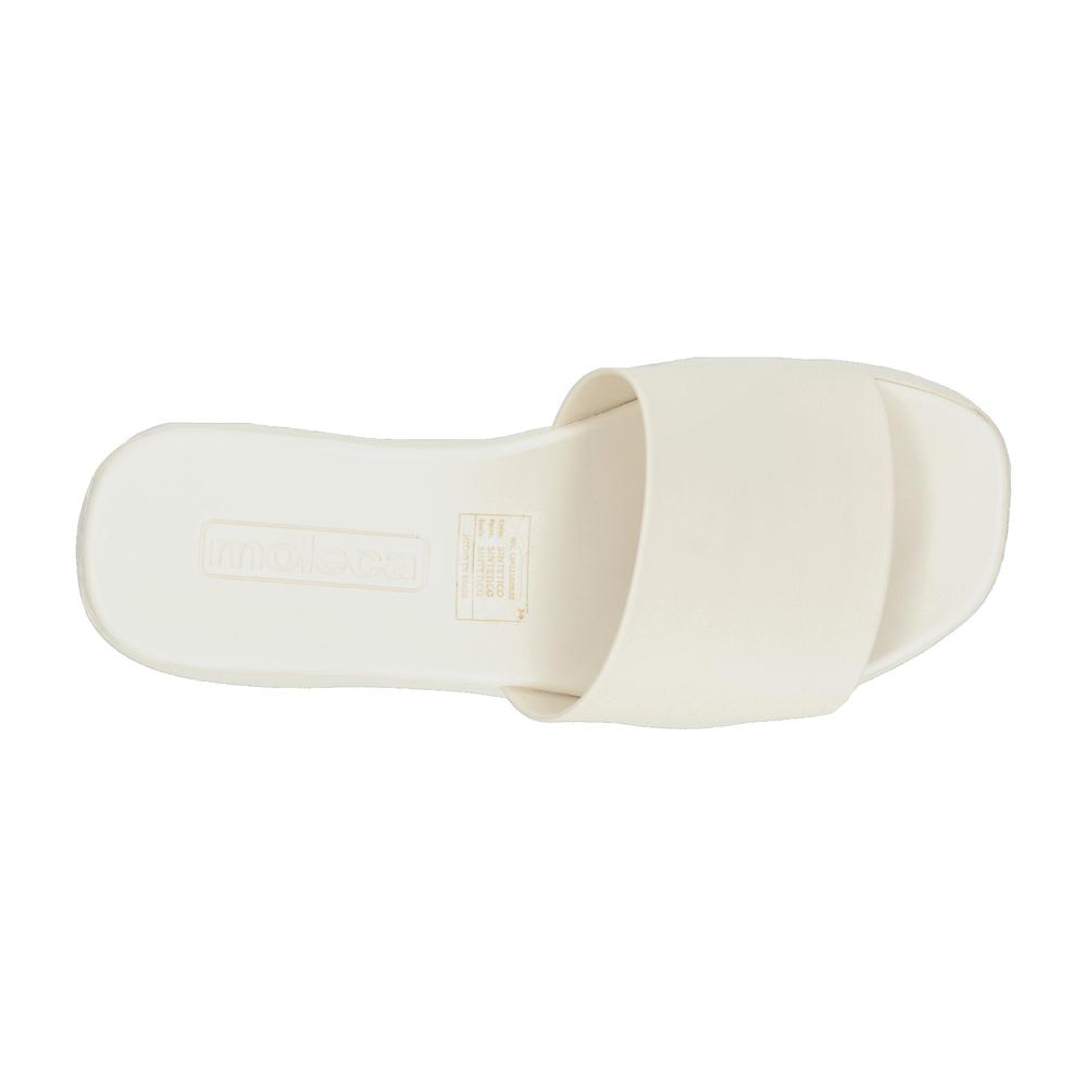 Foto 9 pulgar | Sandalias Moleca Blanco Para Mujer [mle48] Blanco