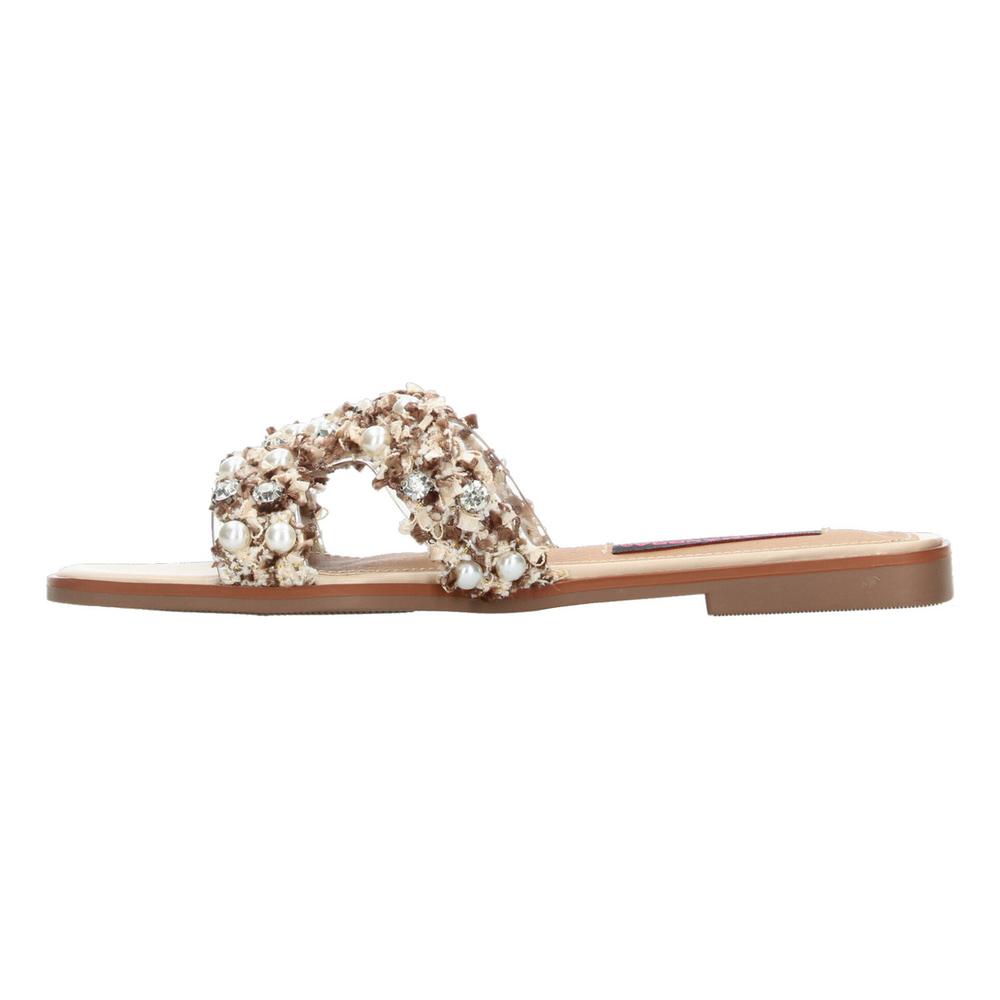 Foto 6 pulgar | Sandalias Salamandra Beige Para Mujer [sal82] Beige