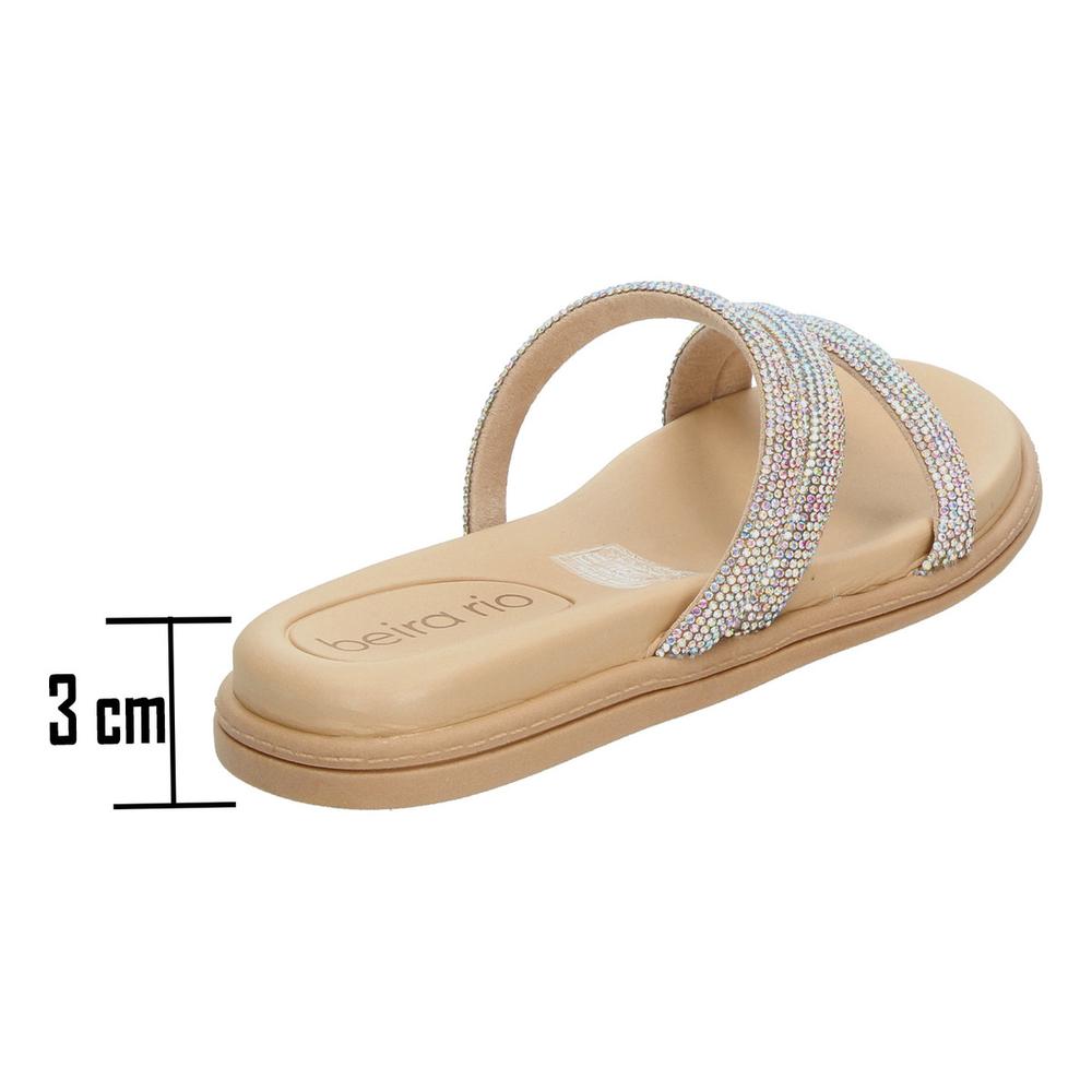 Foto 4 pulgar | Sandalias Beira Rio Crema Para Mujer [bei66] Beige