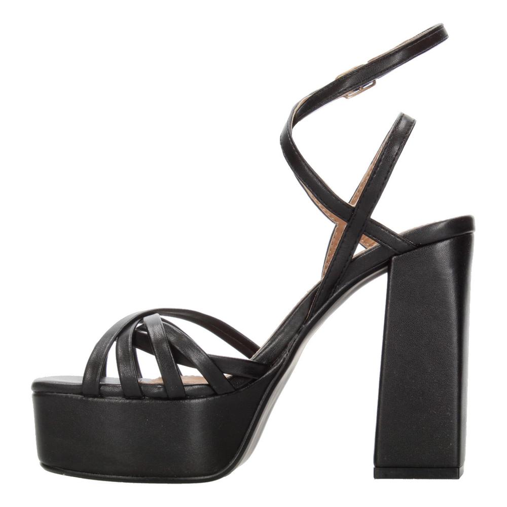 Foto 5 | Sandalias De Tacón Alto Mujer Salamandra Negro Dama Negro