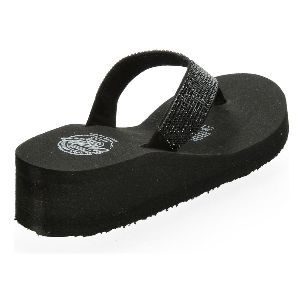 Foto 6 pulgar | Sandalias Caray Negro Para Mujer [car410] Negro